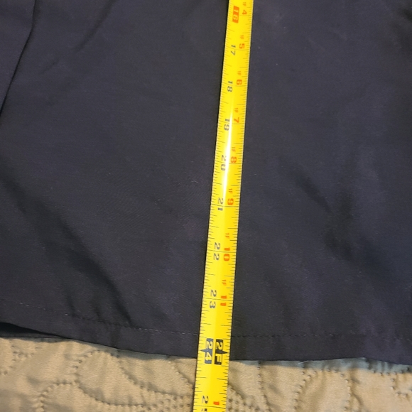 VTG NWT JCP Alicia Black Polyester Faux Bow Semi Sheer Hidden Button Blouse - Picture 12 of 13